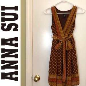 Anna Sui Silk Dress. 🤎